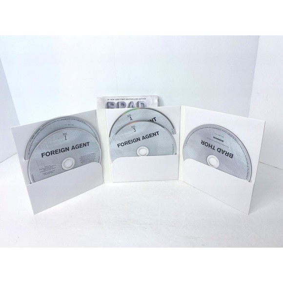 Foreign Agent  by BRAD THOR~UNABRIDGED CD'S AUDIOBOOK - Picture 6 of 6